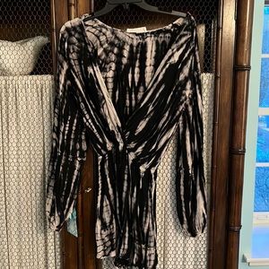 Tie dye romper in size large